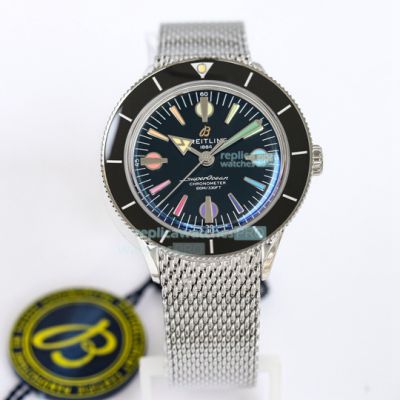 GF Replica Breitling Superocean Heritage Chronograph Ceramic Bezel Steel Case Watch